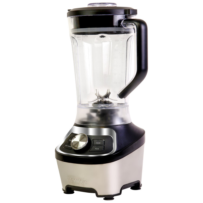 Kenmore Countertop Blender - Electric Mixer for Smoothie, Milkshake, Ice Crush with Pulse Function
