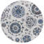Tapis bleu marine / crème Majoros-25248333