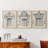 Lanscape Study  Series  IV  -Set Of 3 Framed Giclee Prints -Ready to Hang-564072308-564072319