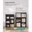 6 Pair Stackable Shoe Storage Cabinet