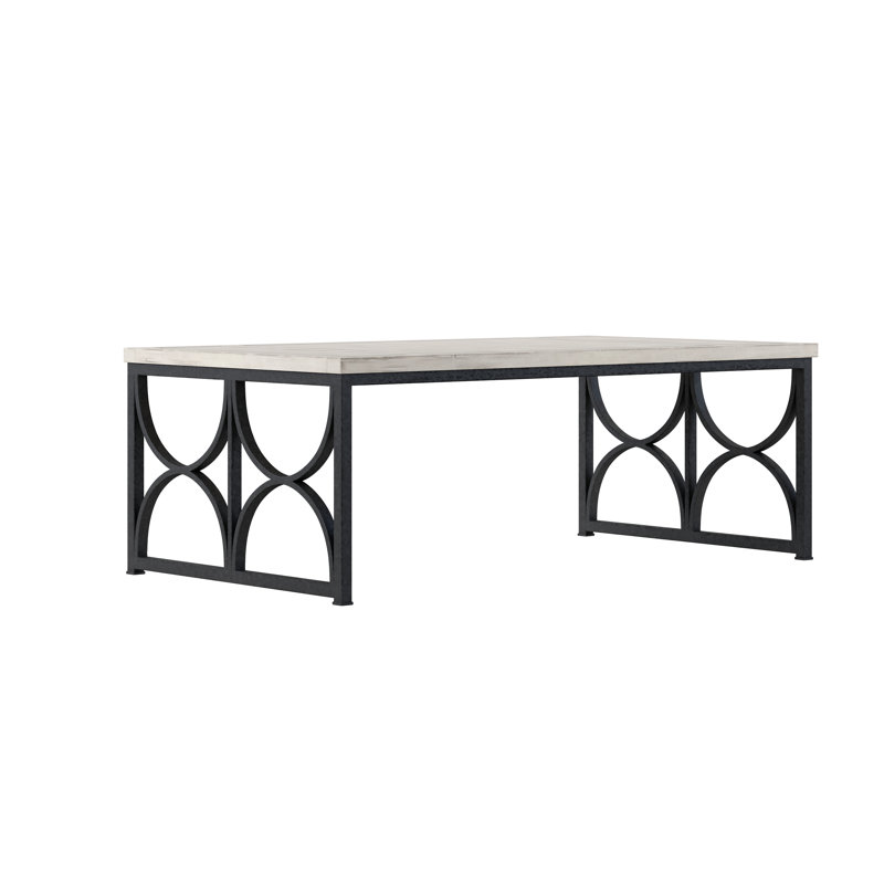Table basse en alcôve