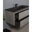 Ensemble de meuble-lavabo mural simple 47 po