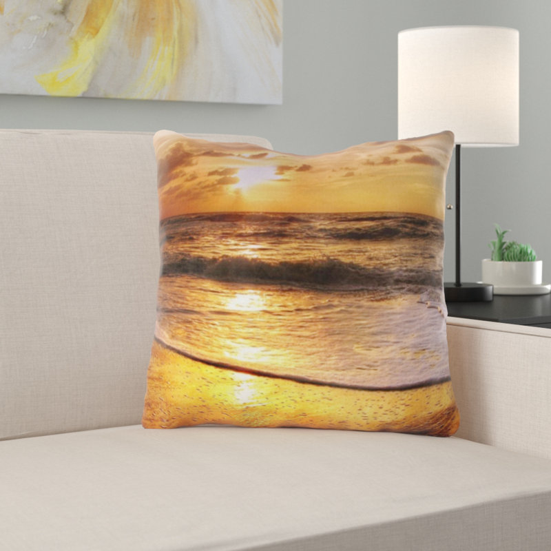 Coussin coucher de soleil