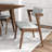 Gewel 8 - Person Solid Wood Solid Wood Top Four Leg Dining Set
