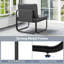 Ensemble de 2 chaises de patio avec coussins amovibles