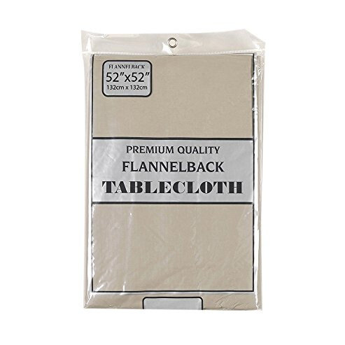 Nappe en vinyle l 52 po x p 52 po avec support en flanelle en polyester Padang, Ardoise