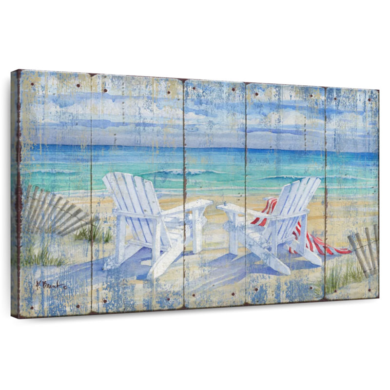Gillard Beachview Distressed, 32" H x 48" W