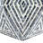 Maverick Hexagon End Table with Diamond Design