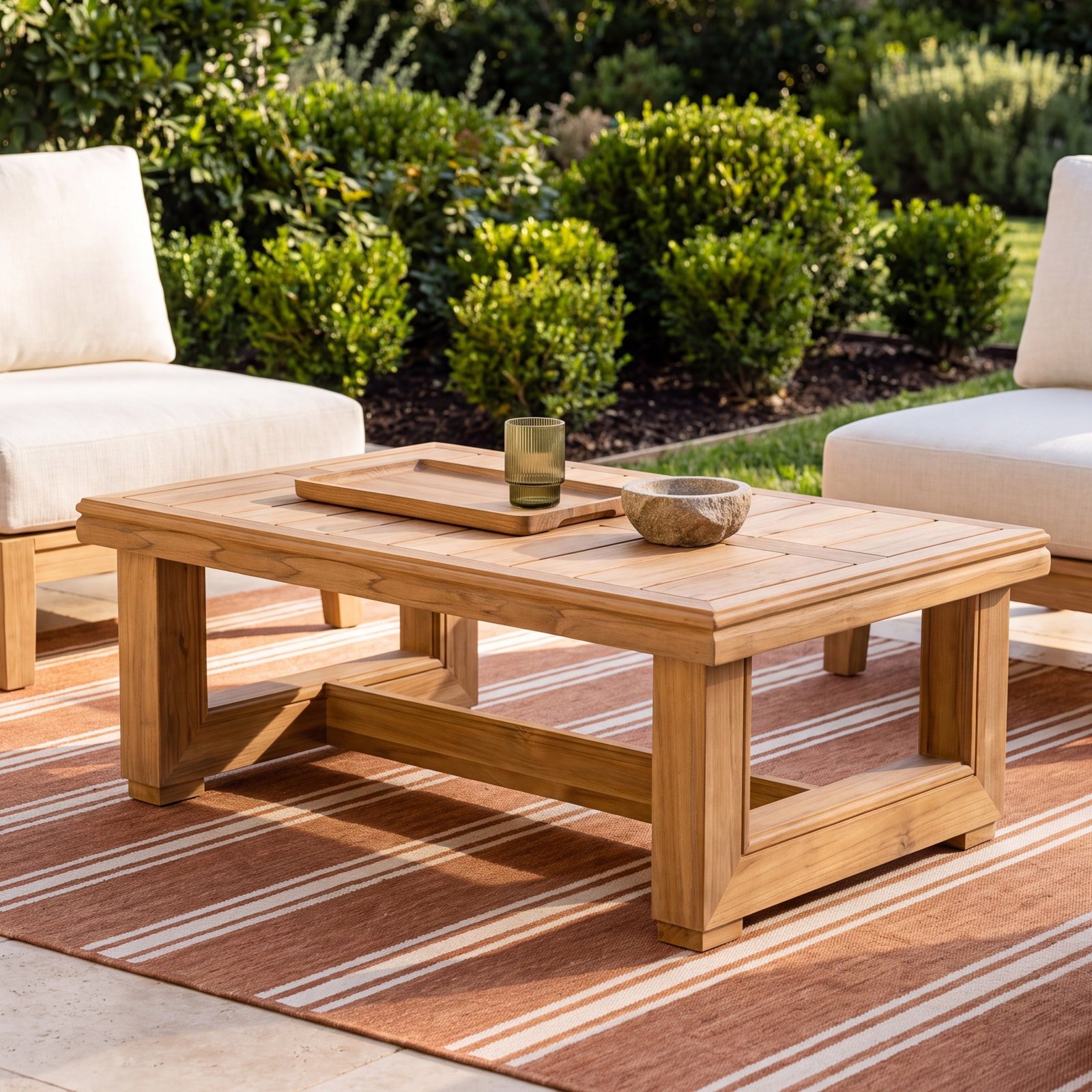 Melrose 50" Teak Patio Table
