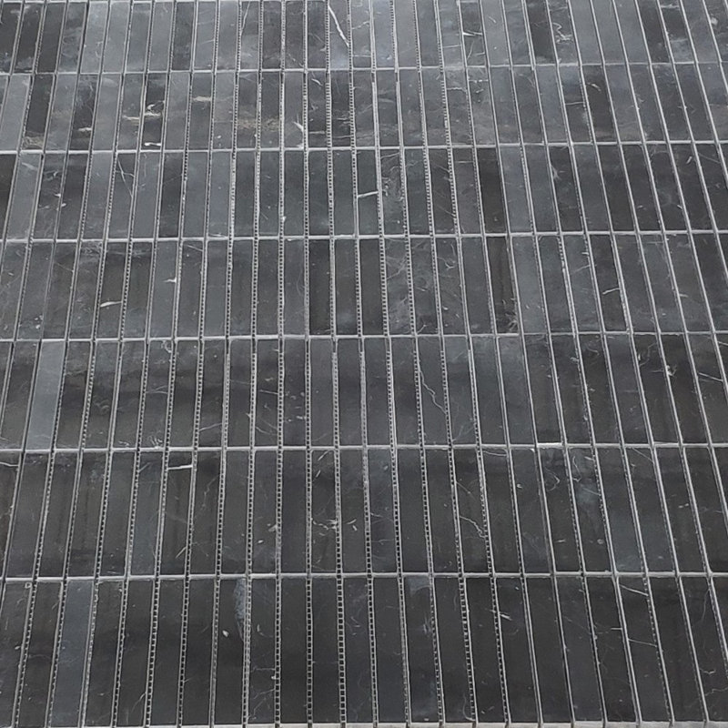 12" x 12" Marble Linear Mosaic Wall & Floor Tile