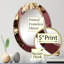 Batesford - Miroir mural moderne ovale-1257078855