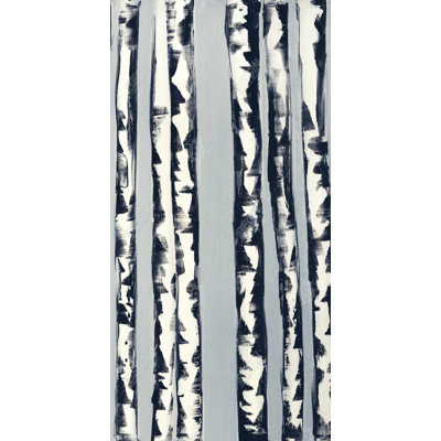 Small birch trees - 15.75"x31.50" Desk mat