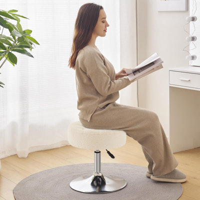 Mid-Century Vanity Chair by Ivy Bronx