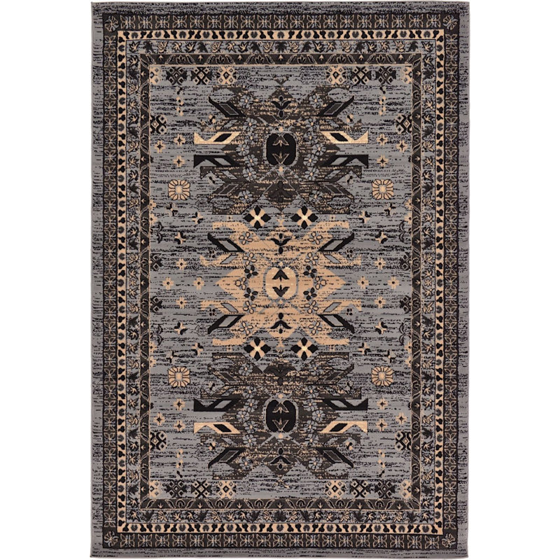 Adonnis Southwestern Indoor Rug, Rectangle 5' x 8'