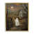 Metallic Gold Floater Framed