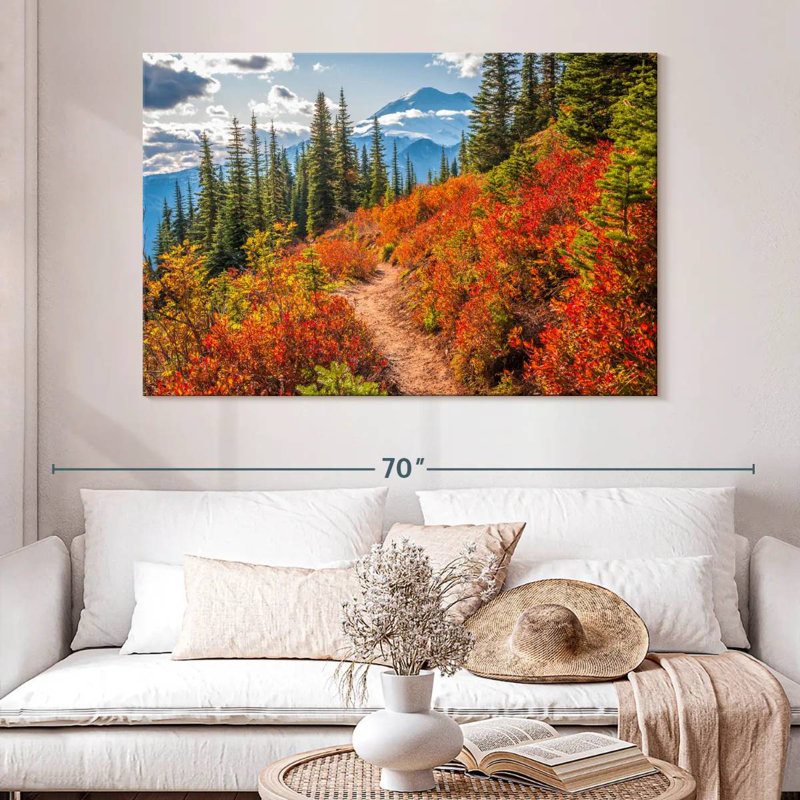 Feuillage d'automne Alvord Mt. Rainier