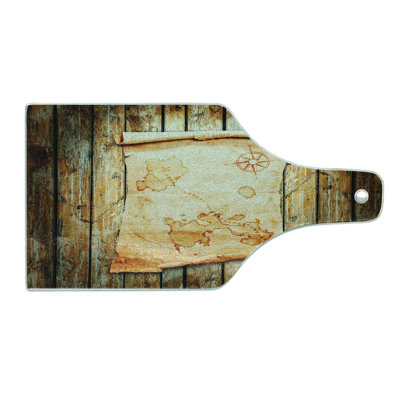 East Urban Home Glass Christam Cutting Board