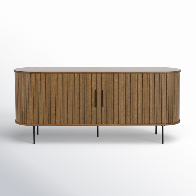 Iris 71'' Sideboard, Smoked Oak