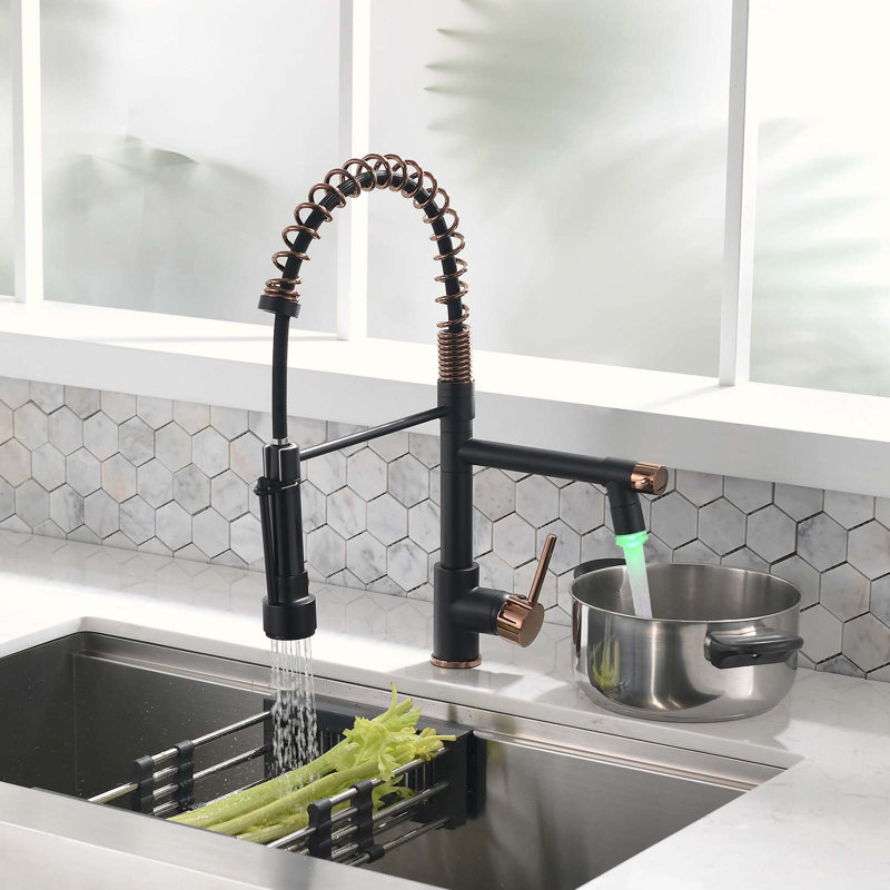 HOOSENG Pull Down Touch Kitchen Faucet