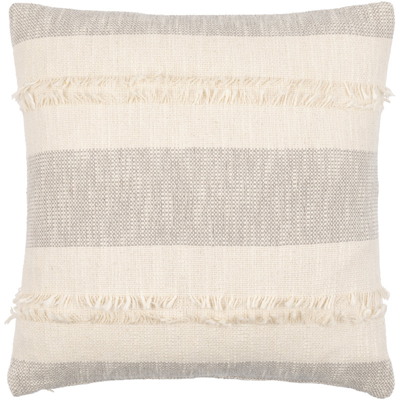  Housse de coussin et insert 2 jetés en polyester, 18 po x 18 po, Polyester / bourre en polyester