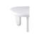 White High Gloss End Table