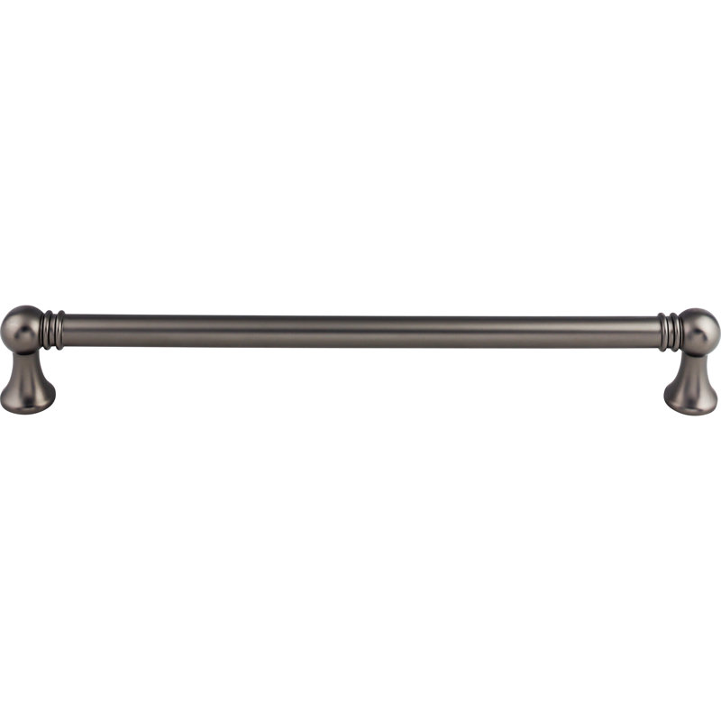 Kara 12" Center to Center Appliance pull, Ash Gray
