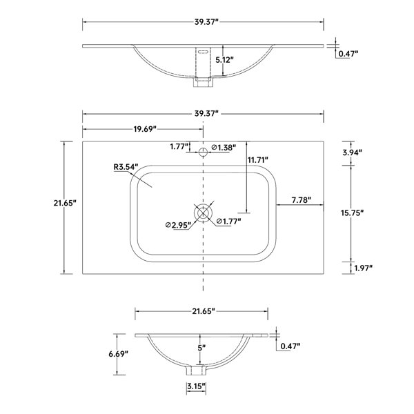 Dimensions du produit