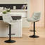 Tabourets de bar à hauteur réglable avec repose-pieds Latiera-98722011