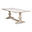 Table de salle à manger en bois massif pin Haverhill