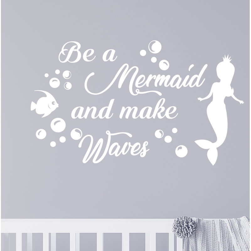 Wall Decal, White, 38" H x 66" W