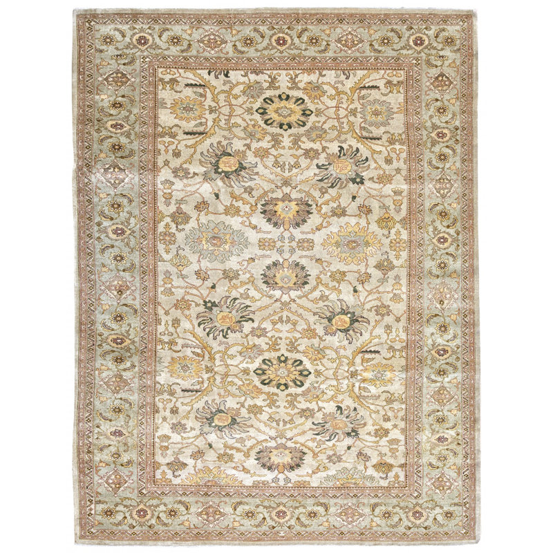 Hand Knotted Wool Oriental Indoor Rug