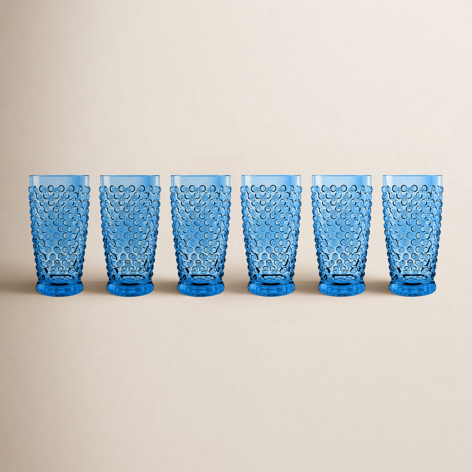 Adamo Whiskey Glass, Blue, 20 oz