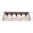 5 - Light Farmhouse Open Cage Rectangular Flush Ceiling Light-307081011