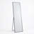 59" x 16" Aluminum Alloy Full Length Mirror, Rectangle Wall or Floor Standing Mirror with Stand-112878651-112878650-112878652