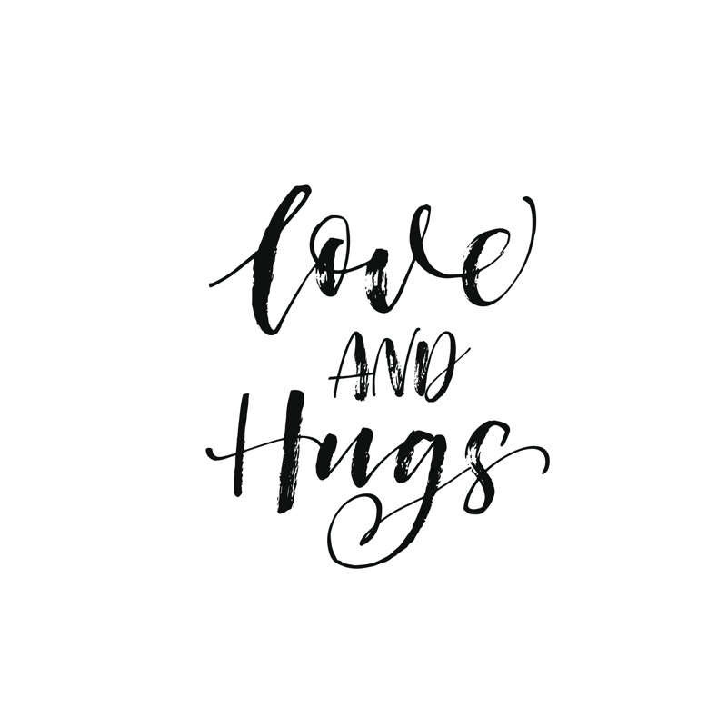 Vector Calligraphy by Asya_mix - Wrapped Canvas Print, 30cm H x 30cm W x 3.8cm D