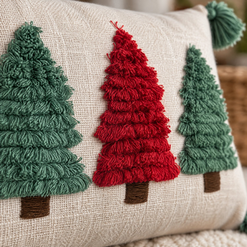 Cotton Throw Pillow
