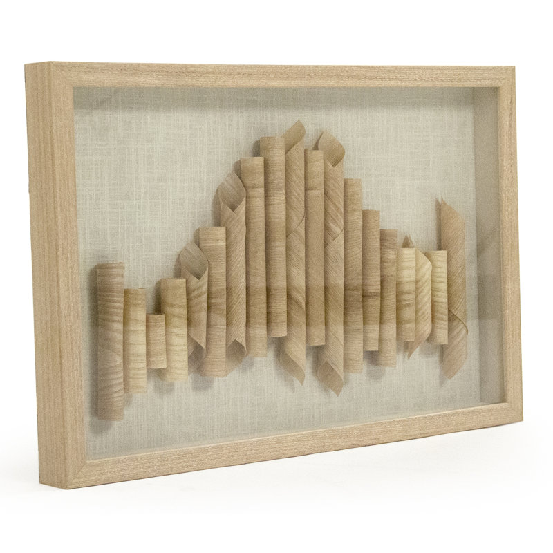 " Abstract Paper Framed Art "