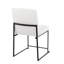 Faux Leather Upholstered Side Chair