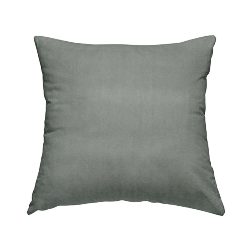Delmus Square Cushion, 28cm H x 28cm W x 5cm D, Silver