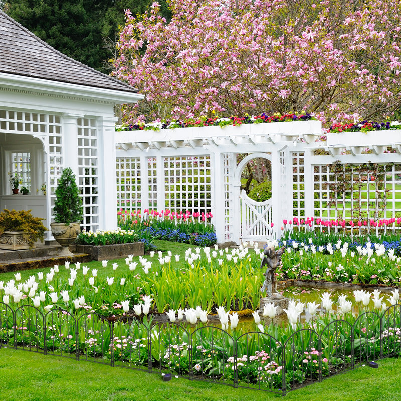 22.05'' H x 12.59'' W Metal Fence Panels Included