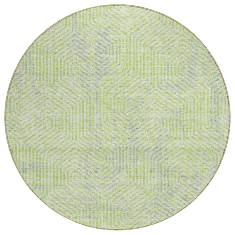 Tapis intérieur / extérieur Maliana, Rond 8 pi