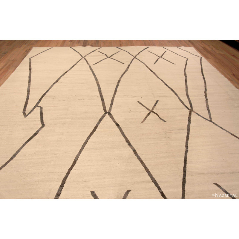 One-of-a-Kind 11'9" X 14'7" Flatweave Area Rug
