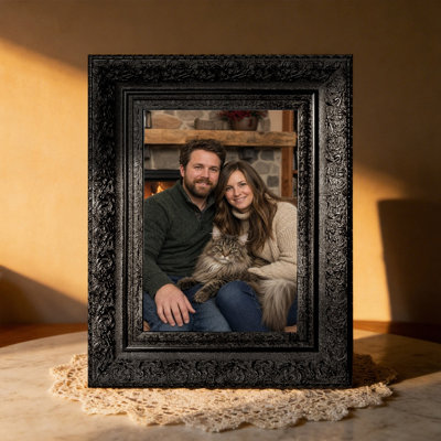 5" x 7" Black 1PC Family Picture Frame for Office Decor