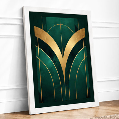 Symmetry Art Deco - Framed Print
