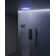LED Thermostatic Shower Faucet 12" High-Pressure Dual Showerheads with Handheld Shower