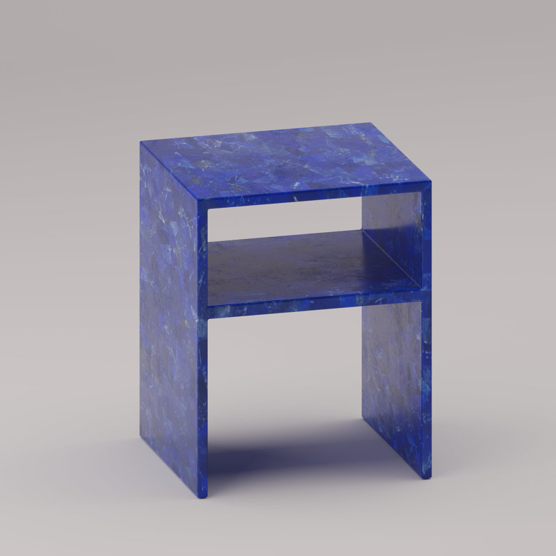 Table Alcôve, Bleu lapis lazuli