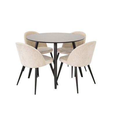 Micheal 4 - Person Dining Set