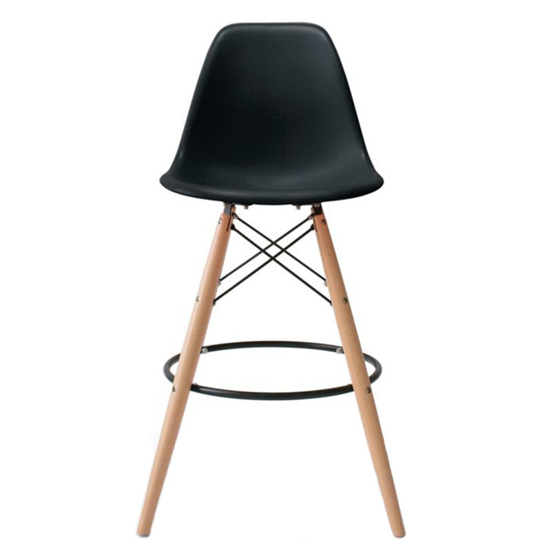 Tabouret de bar Carino Crimmins, Noir