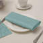 Serviette carrée en polyester et coton-1108139900