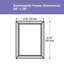 Miroir de salle de bain biseauté Deluxe-2095393450-2095406633